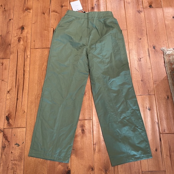 L’ Academie cropped green trousers - Picture 2 of 3
